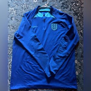 Nike England Training Quarter-Zip Blue Mint – Men’s XL never worn